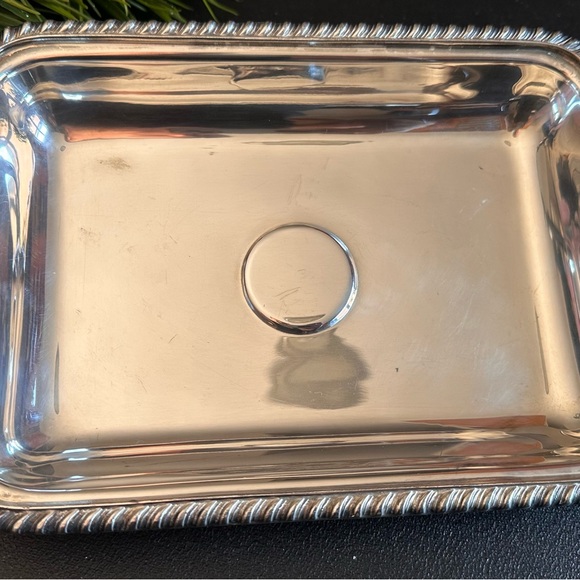 Silver coated Rectangular Tray - Picture 8 of 8
